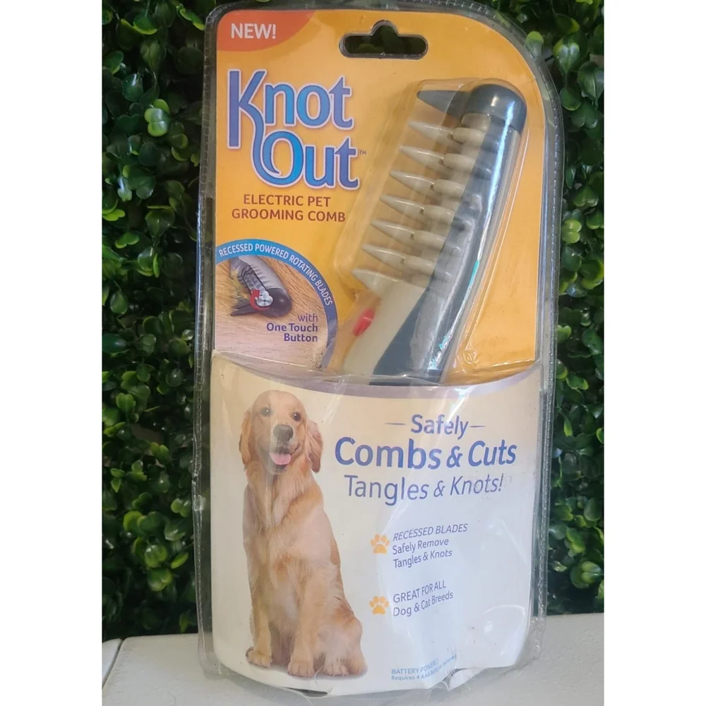 Knot Out Electric Pet Grooming Comb